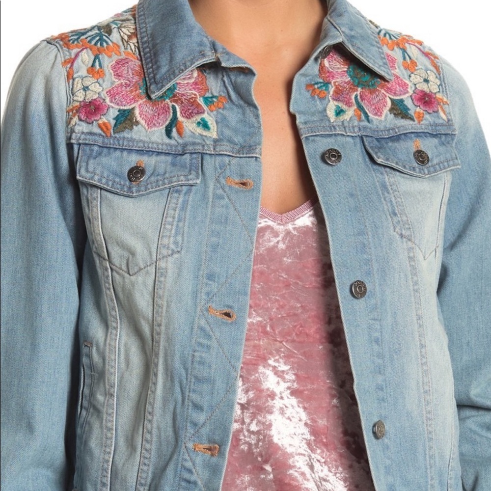 Johnny Was Nena Denim Jacket